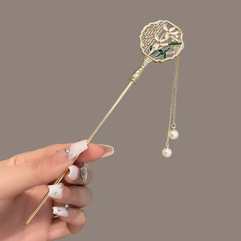 Fan Tassel Hairpin Retro Hairpin Headwear Hair Accessories