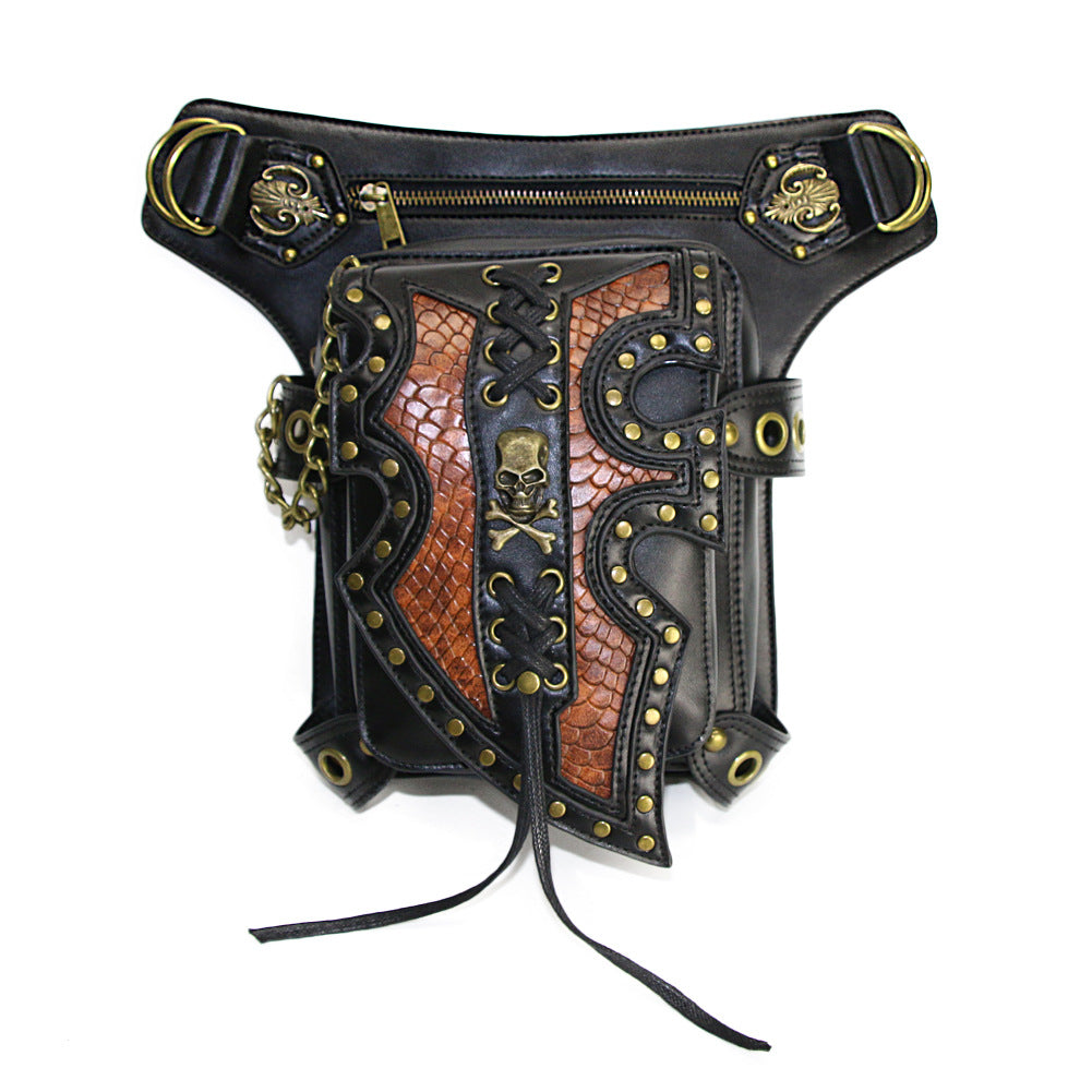 Steampunk locomotive shoulder bag/diagonal bag