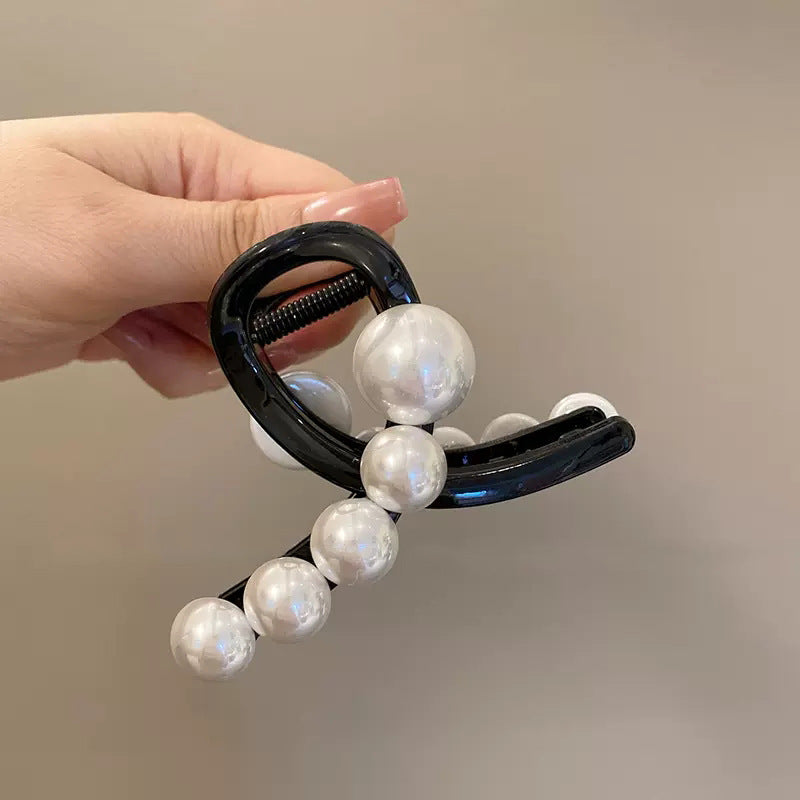 Simple Hairpin Women's 2023 New Pearl Hairpin Headwear