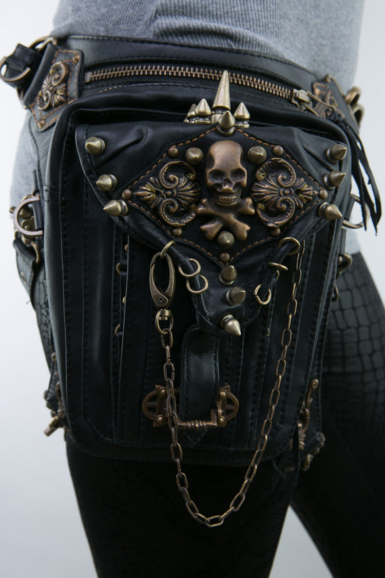 Steampunk locomotive shoulder bag/diagonal bag